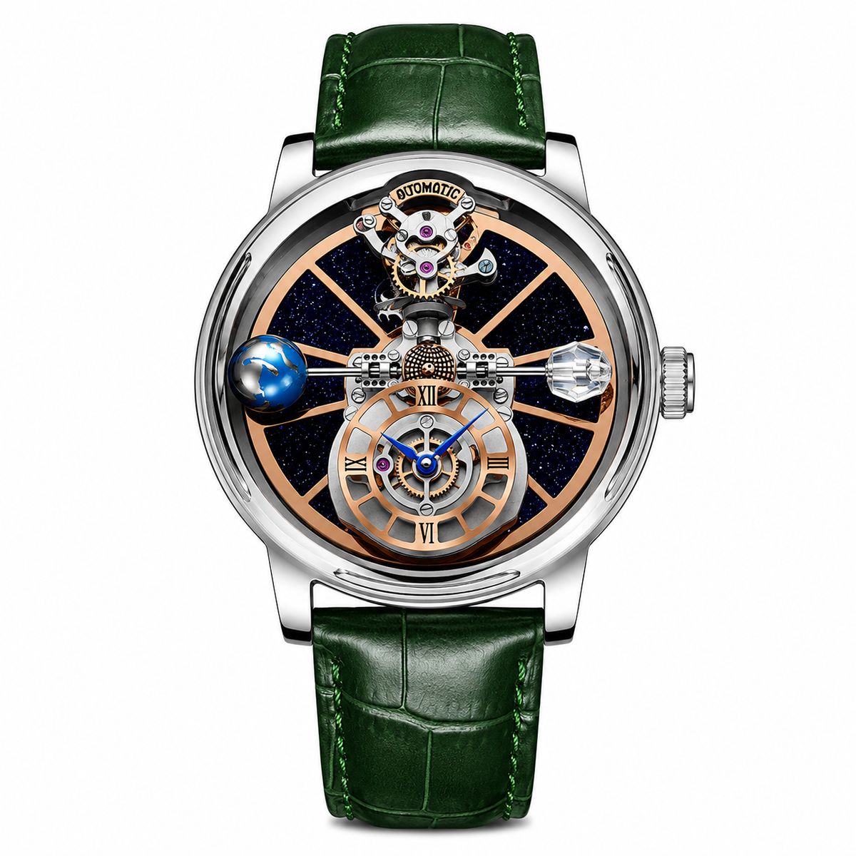Sorelyne Astronomia Earth Clock Watch