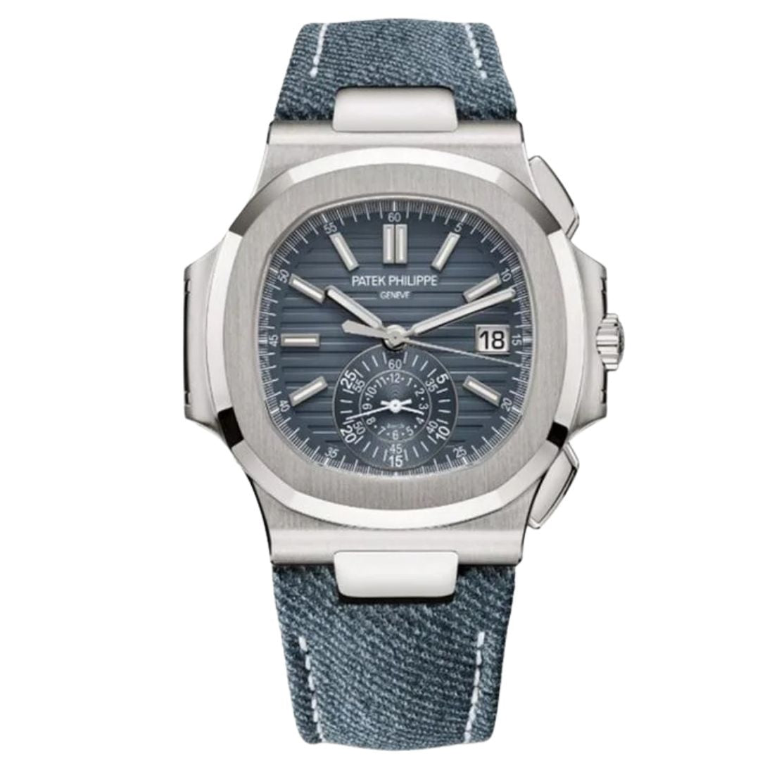 Sorelyne Nautilus Flyback Chronograph Denim Strap 40,5mm Watch