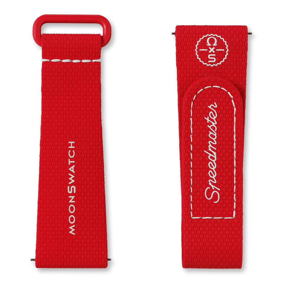 🎁 STRAP RED/WHITE RUBBER (100% off)