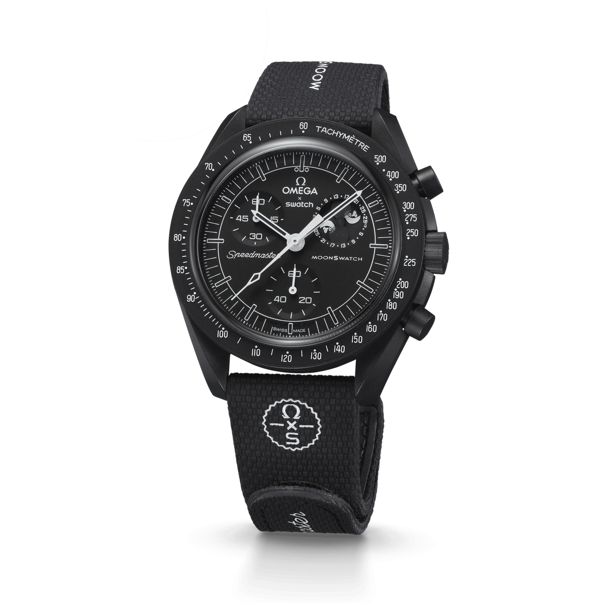 STRAP BLACK/BLACK RUBBER