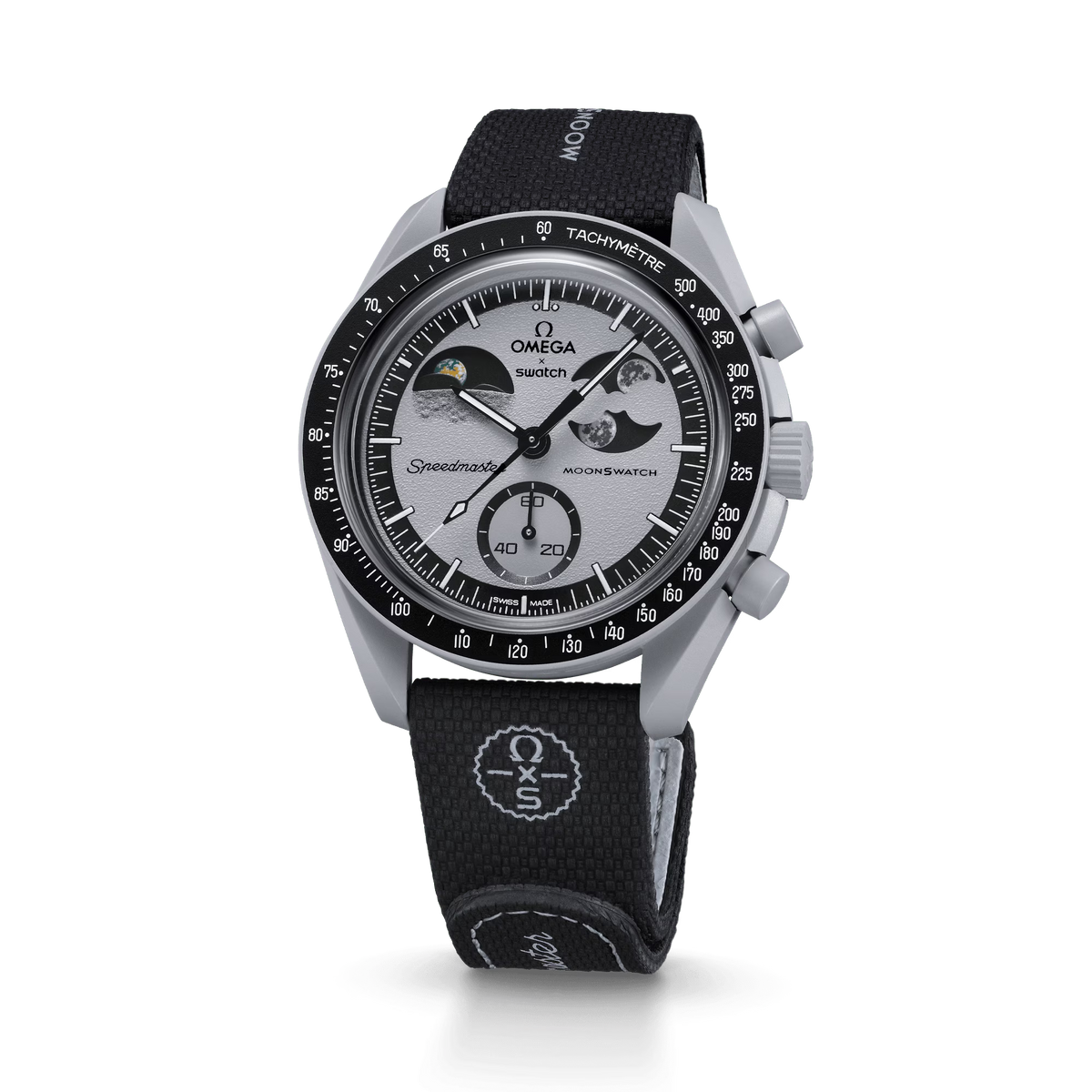 STRAP BLACK/GREY RUBBER