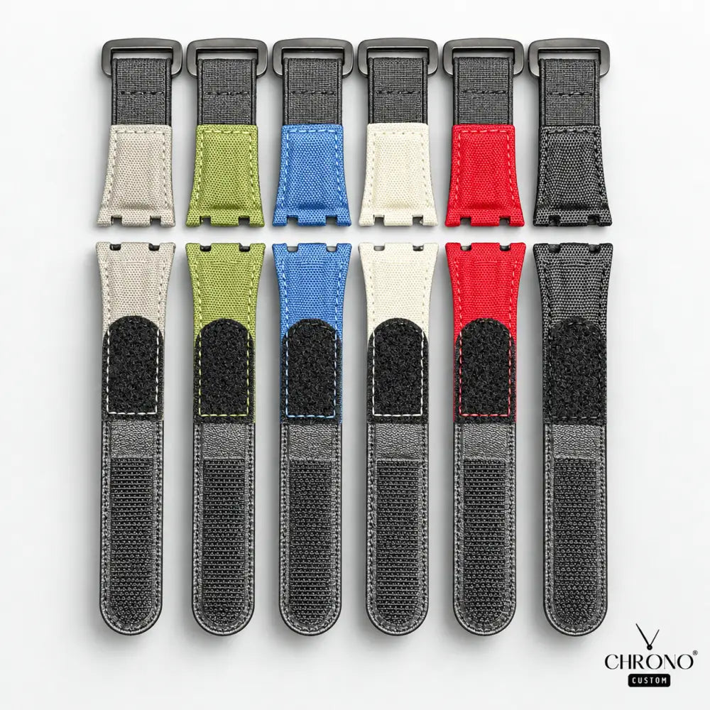 Custom Watch – Full Green Bluetooth Carbon Fiber