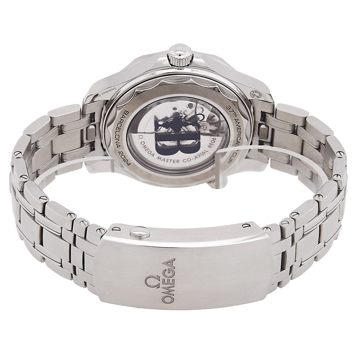 Omega Seamaster 42mm "America's Cup" Automatic Chronometer White Dial Men's Watch 21030422004002
