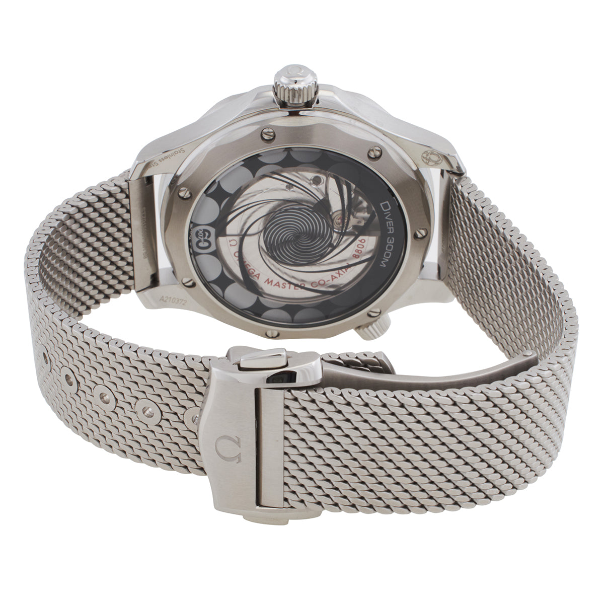 Omega Seamaster 300M James Bond 60th Anniversary Automatic Chronometer Blue Dial Men's Watch 210.30.42.20.03.002