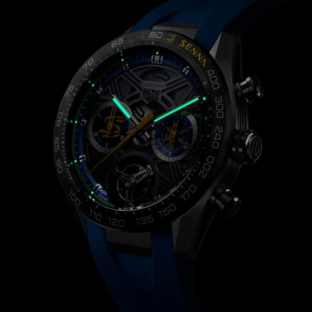Sorelyne Carrera Chronograph Tourbillon Extreme Sport x Senna Watch photo 6