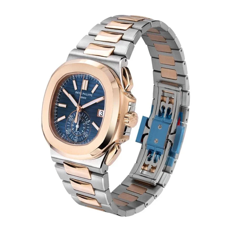 Sorelyne Nautilus Rose Gold Blue Dial 40mm Watch photo 2