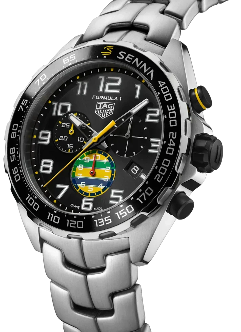 Sorelyne Special Edition NEW Formula 1 Chronograph x Senna 43mm Watch photo 2