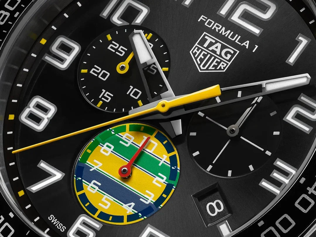 Sorelyne Special Edition NEW Formula 1 Chronograph x Senna 43mm Watch photo 5