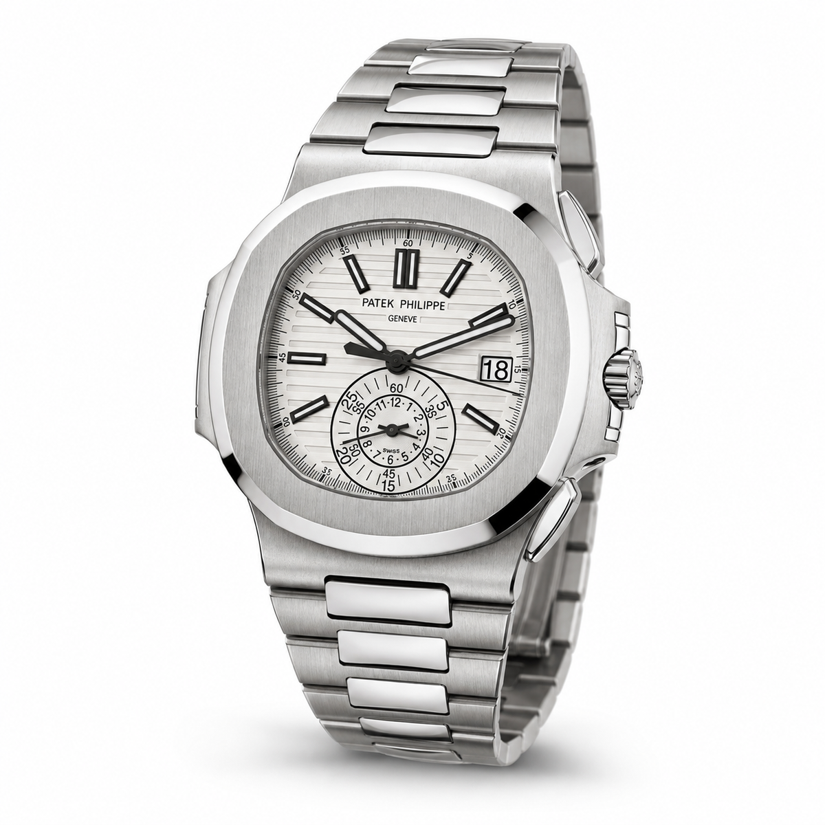 Sorelyne Nautilus Chronograph White Dial 40mm Watch photo 2