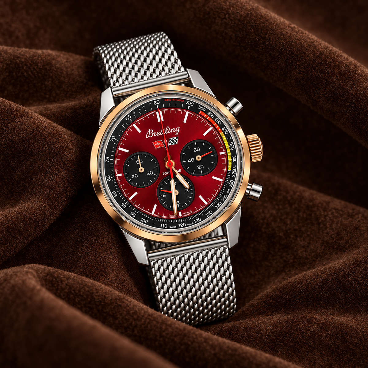 Sorelyne Breitling Top Time B01 Chevrolet Corvette 42mm Watch photo 4