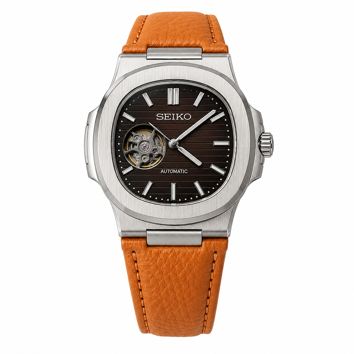 Sorelyne Nautilus SEIKO Open Heart 40mm Watch photo 8