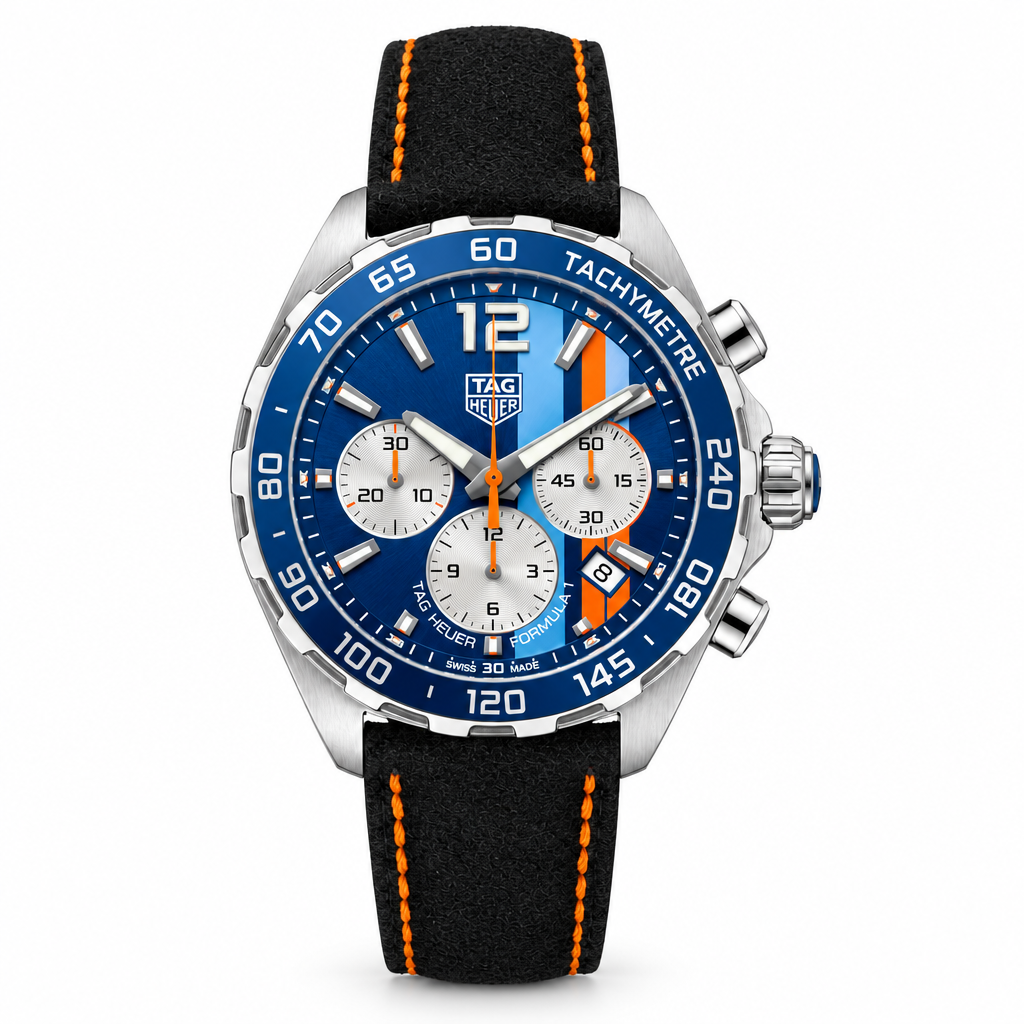 Sorelyne Tag Heuer Formula 1 Gulf Special Edition - Super Clone with Premium Box
