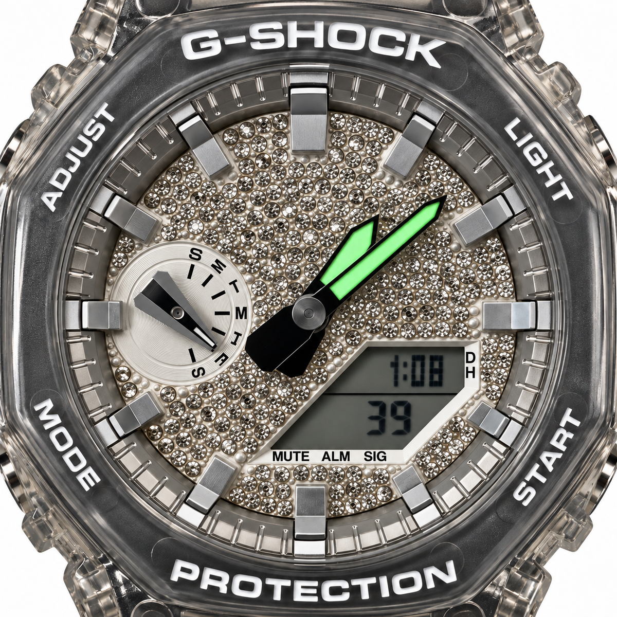 Iced Dial Edition - Silver