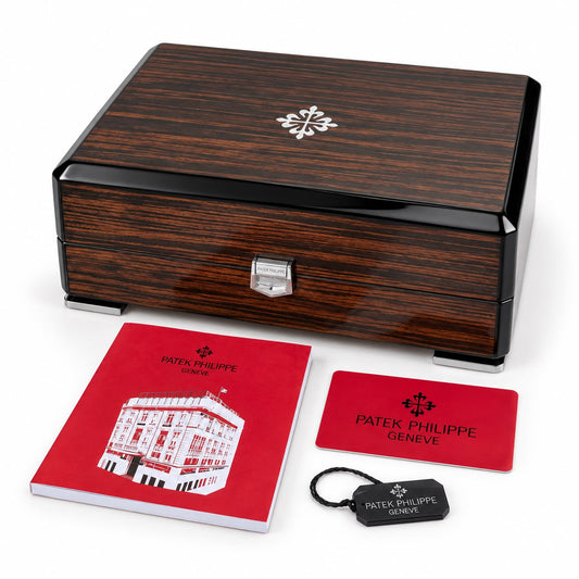 Sorelyne Patek Philippe Style Wood Box and Certificate