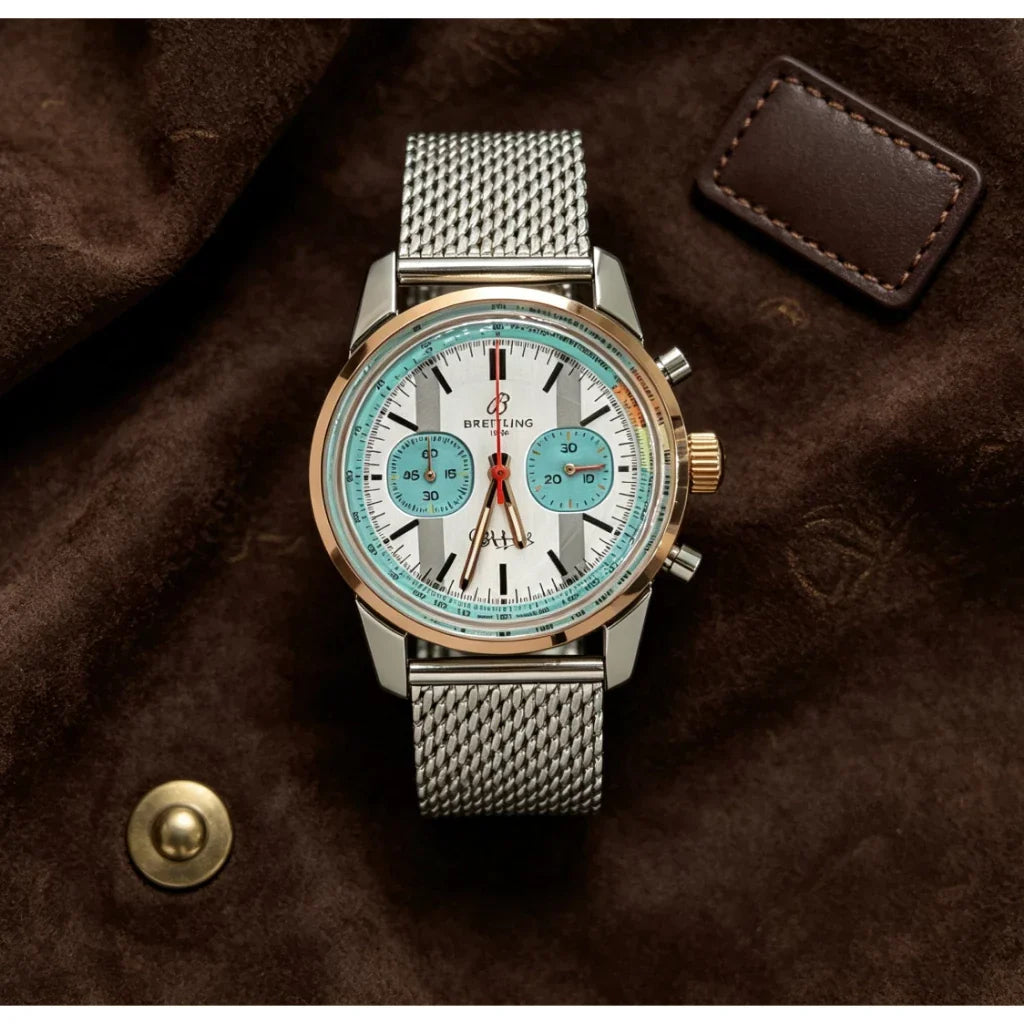 Sorelyne Breitling Top Time B01 Fausto Coppi 41mm Watch photo 6