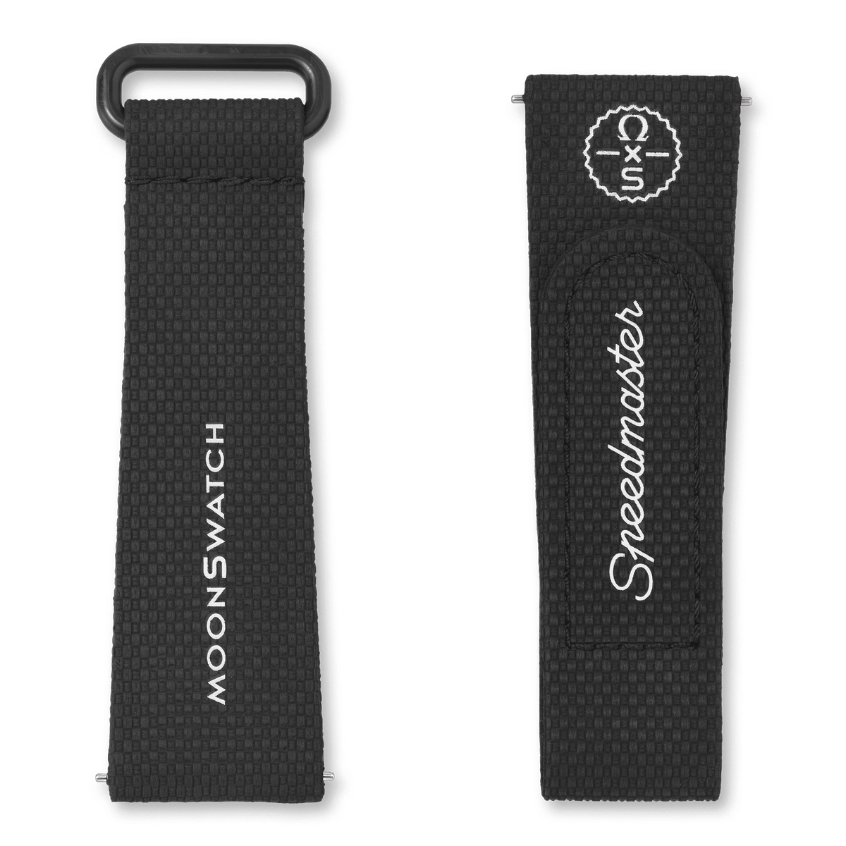 STRAP  BLACK/BLACK RUBBER