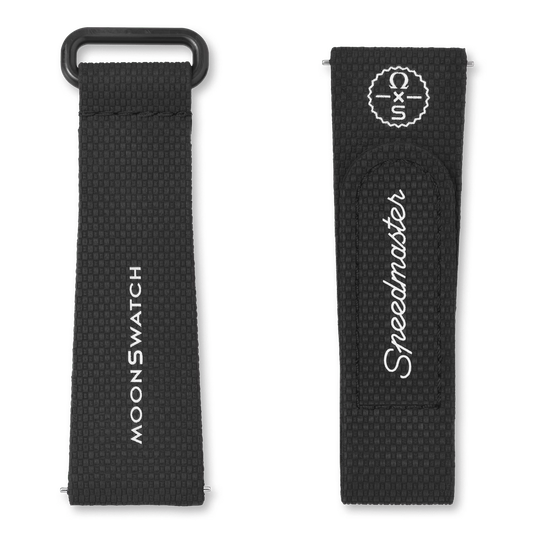 STRAP  BLACK/BLACK RUBBER