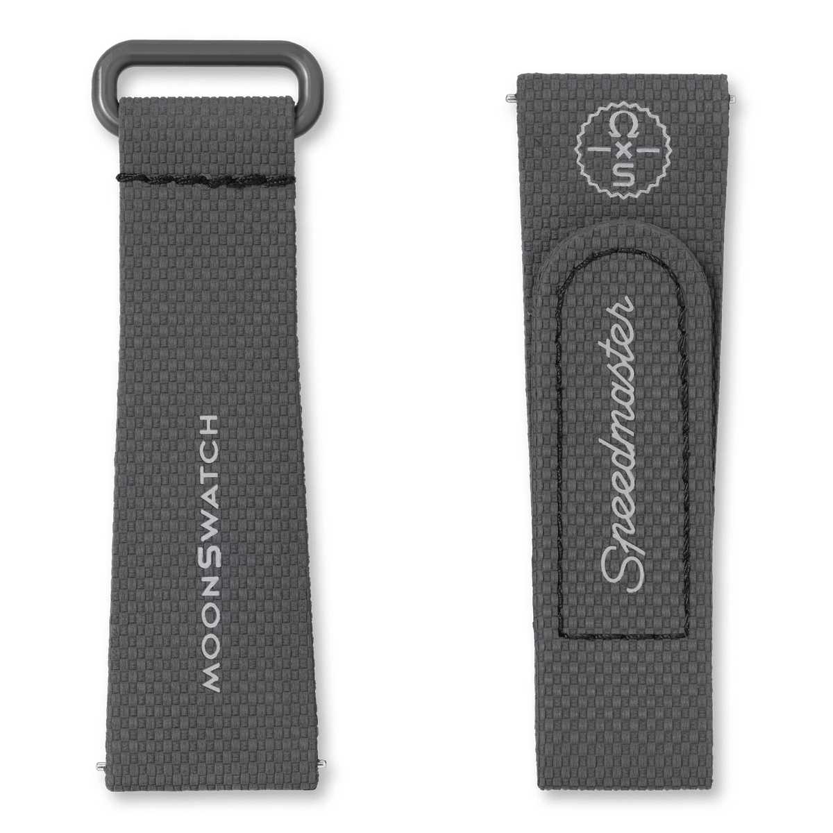 STRAP  DARK GREY/BLACK RUBBER