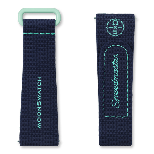 STRAP  DARK BLUE/GREEN RUBBER