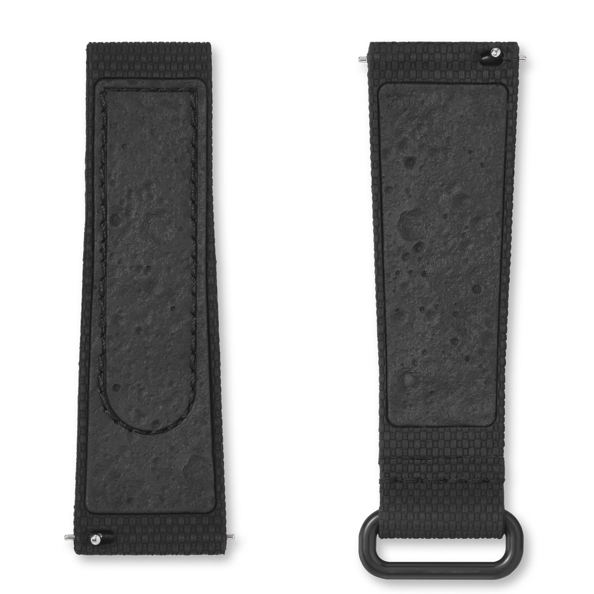 STRAP  BLACK/BLACK RUBBER