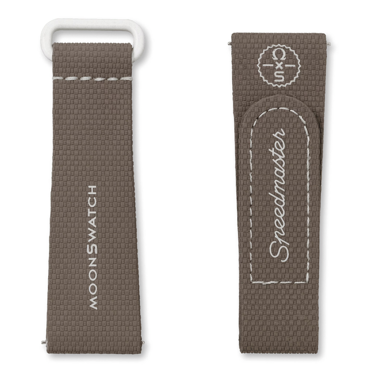 STRAP  DARK BROWN/SAND RUBBER
