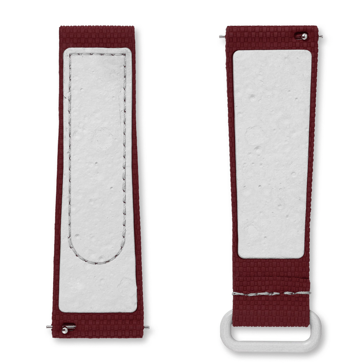 STRAP  BORDEAUX/LIGHT GREY RUBBER