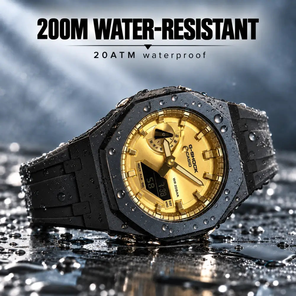 Custom Watch – Black Gold