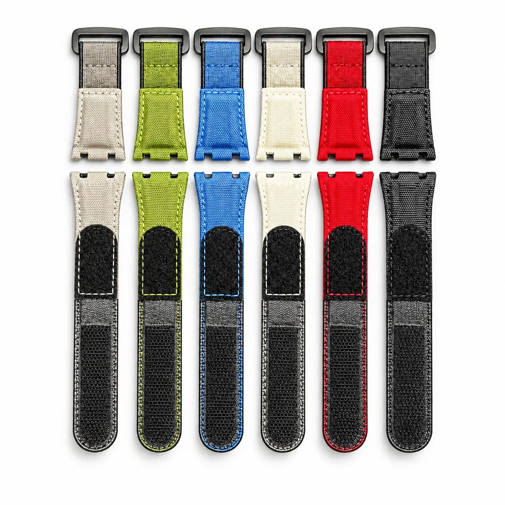 Custom Watch – Blue Bluetooth Carbon Fiber