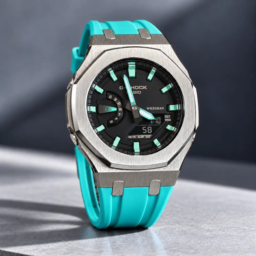 Custom Watch – Blue Green