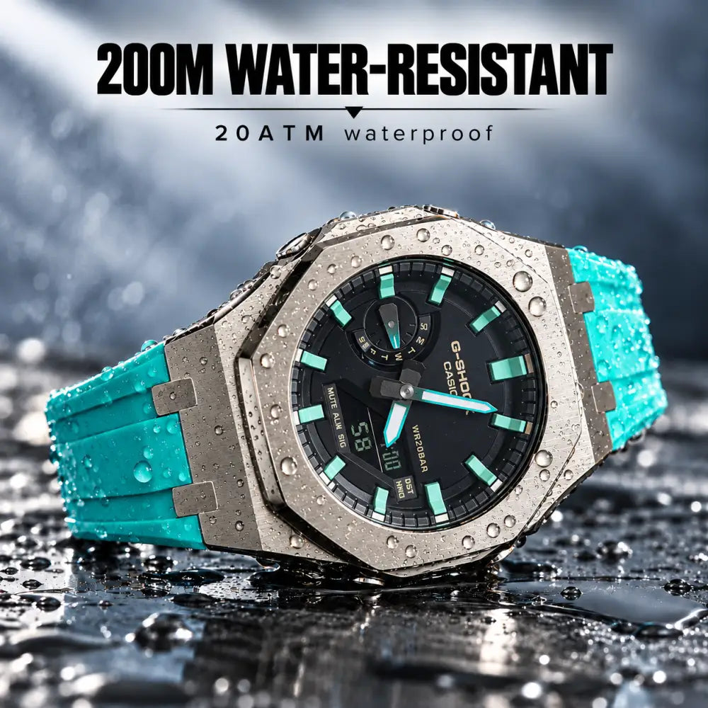 Custom Watch – Blue Green