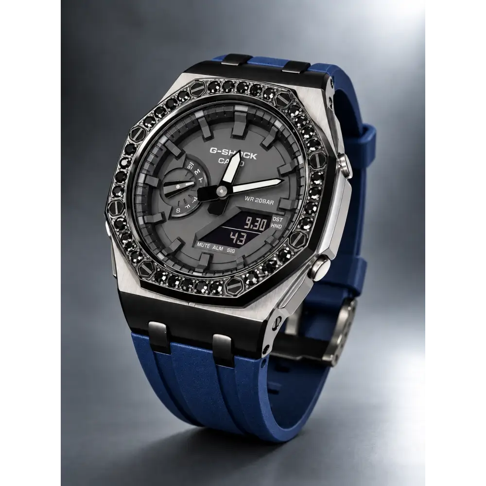 Custom Watch – Diamond Deep Black