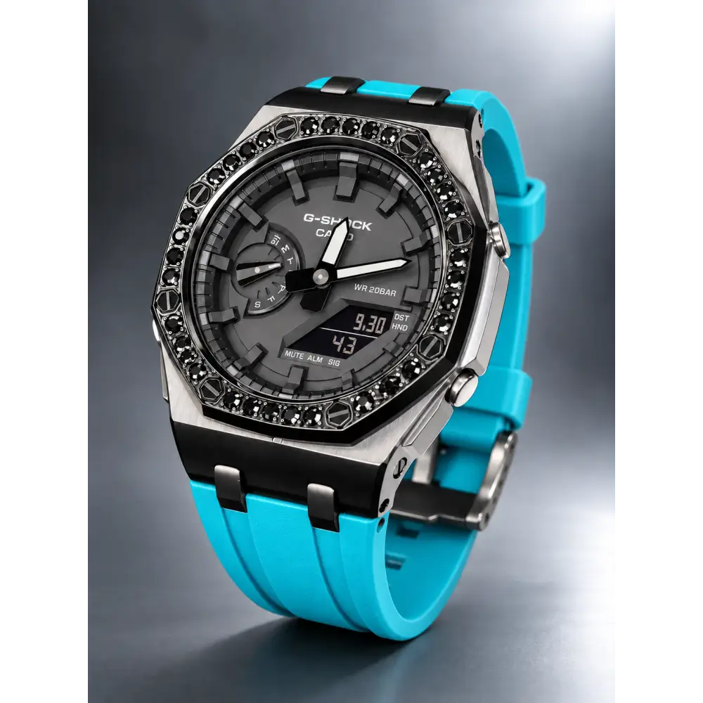 Custom Watch – Diamond Deep Black