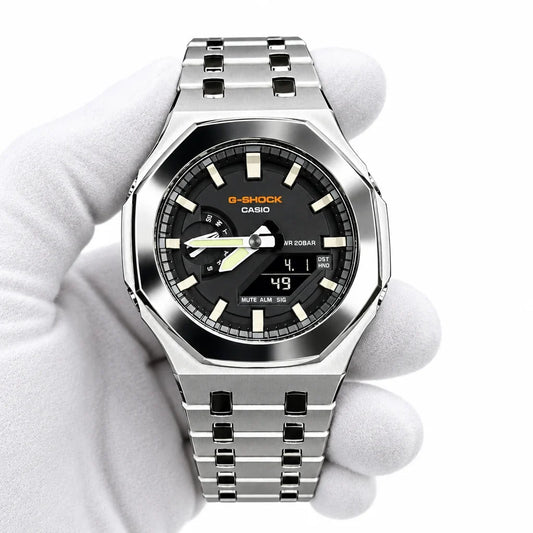 Custom Watch – Gun Metal Mirror Polish