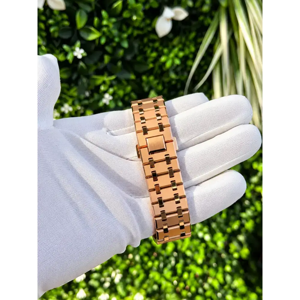 Custom Watch – Rose Gold Mirror Polish