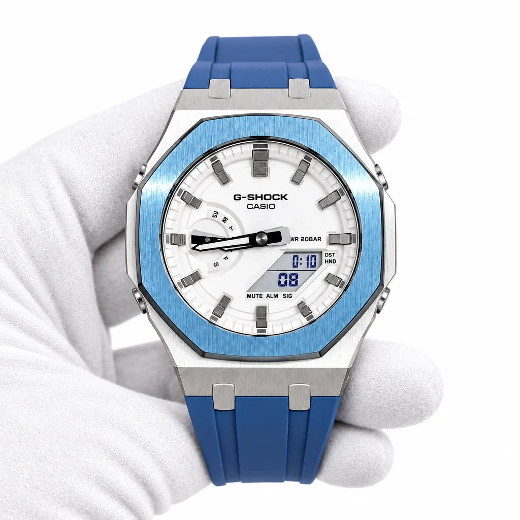Custom Watch – Royal Blue White