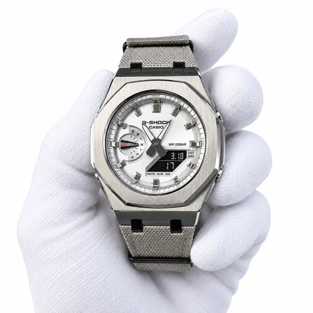 Custom Watch – Silver Metal