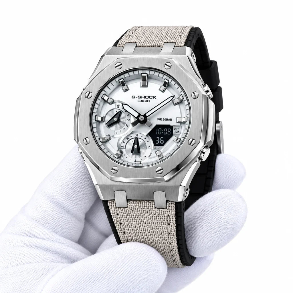 Custom Watch – Silver Metal
