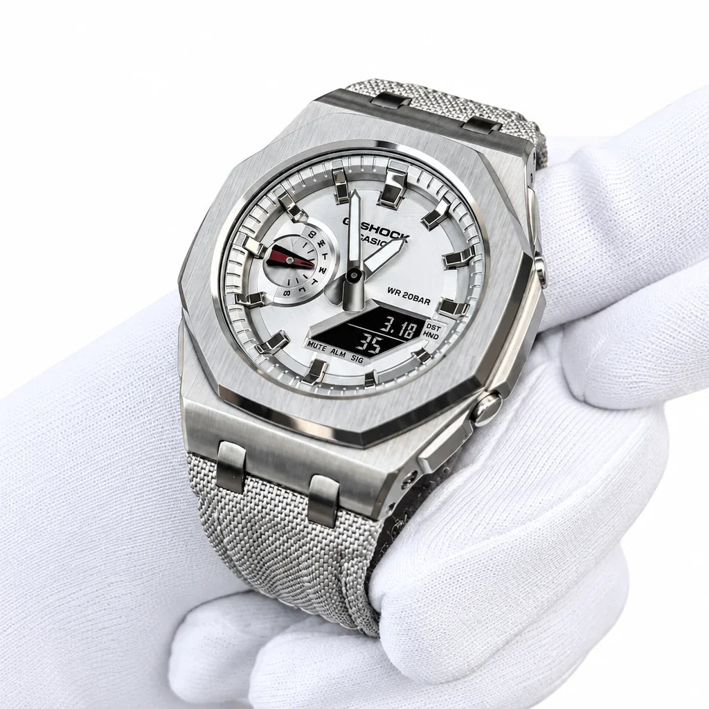 Custom Watch – Silver Metal