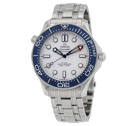 Omega Seamaster 42mm "America's Cup" Automatic Chronometer White Dial Men's Watch 21030422004002