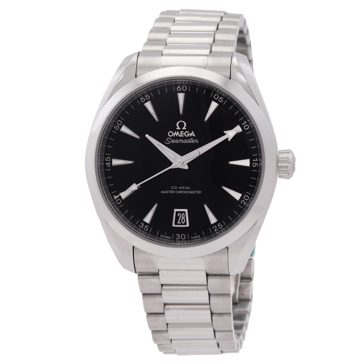 Omega Seamaster Automatic Chronometer Black Dial Men's Watch 220.10.41.21.01.002