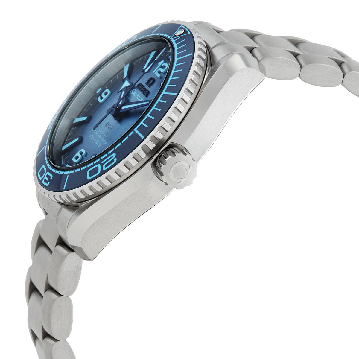 Omega Seamaster Automatic Chronometer Summer Blue Dial Men's Watch 215.30.40.20.03.002