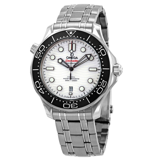 Omega Seamaster White Dial Men's Watch 210.30.42.20.04.001