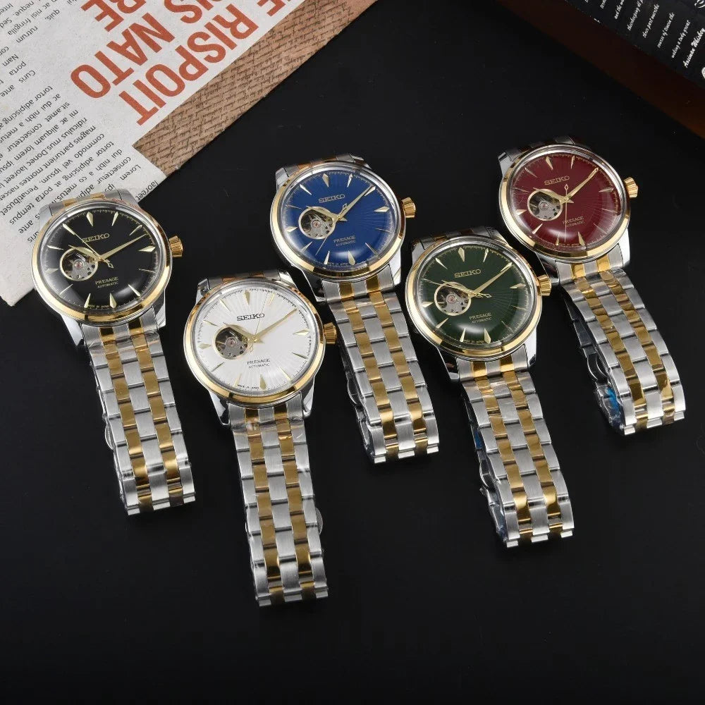 Sorelyne Seiko Presage Open Heart 42mm Watch photo 6
