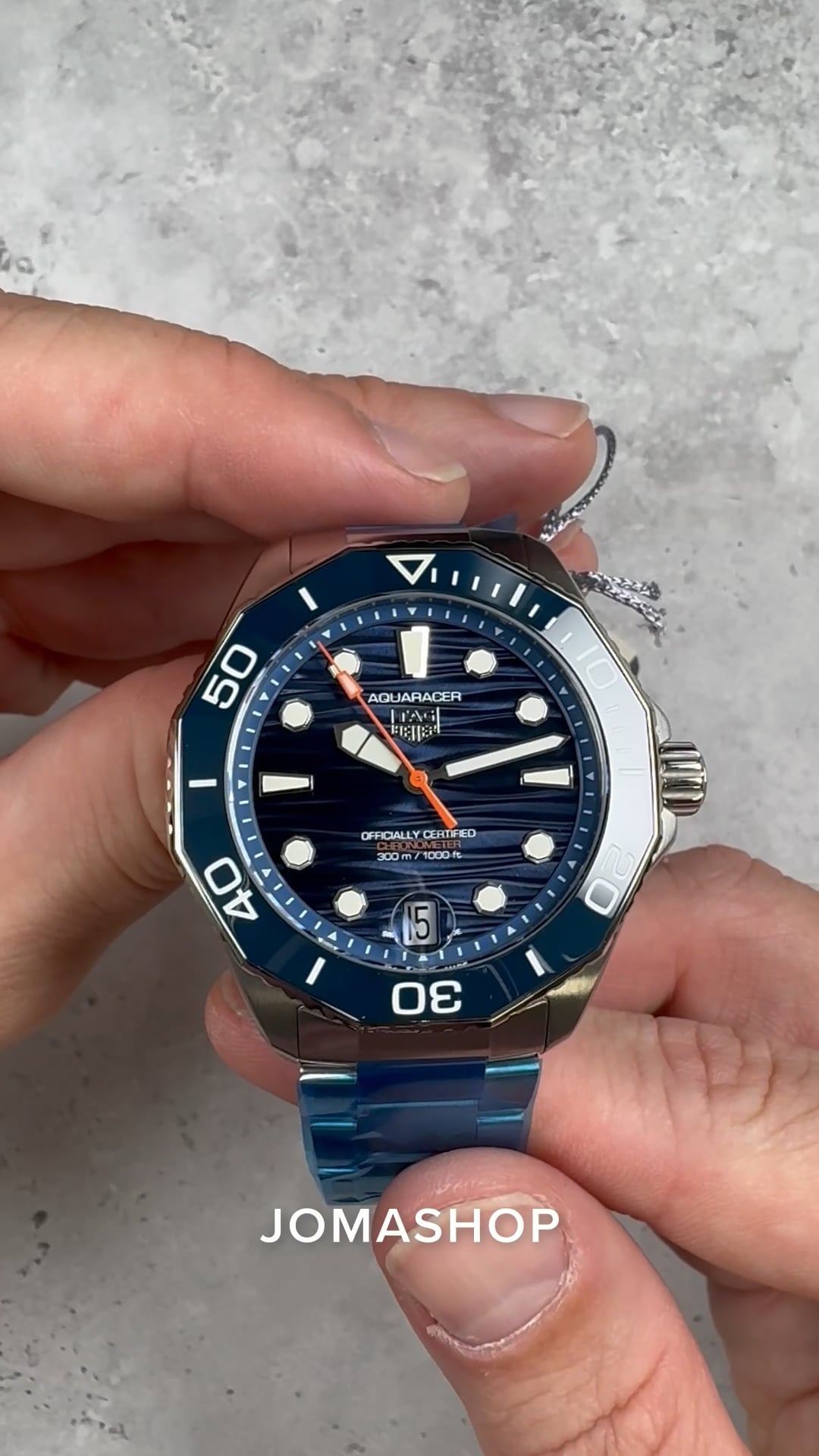 TAG Heuer Aquaracer Automatic Blue Dial Men's Watch WBP5111.BA0013