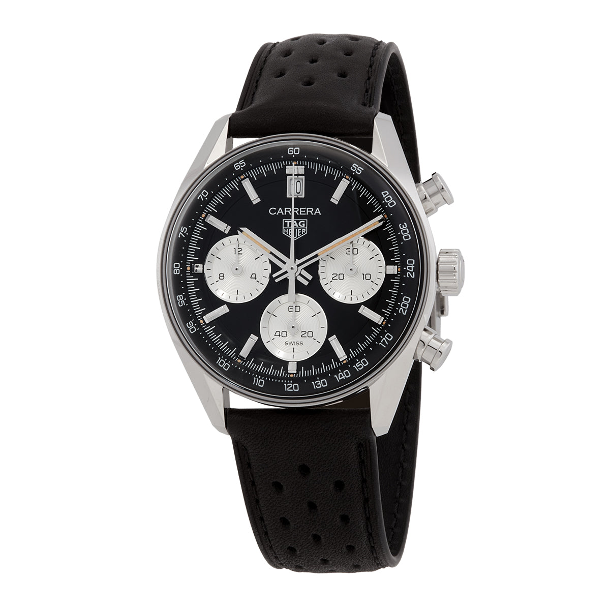 TAG Heuer Carrera Chronograph Automatic Black Dial Men's Watch CBS2210.FC6534