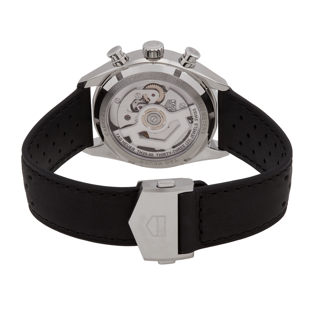 TAG Heuer Carrera Chronograph Automatic Black Dial Men's Watch CBS2210.FC6534